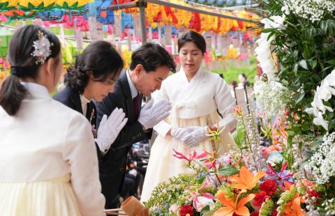 낙산사 봉축법요식