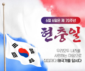 6월 6일은 제70주년 현충일 우리모두 나라를 사랑하는 마음으로 집집마다 태극기를 답시다